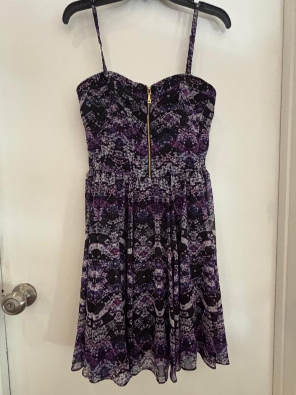 Guess Floral Strap or Strapless Corset Sun Dress Sz 10
